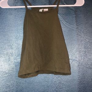 Green H&M tank top
